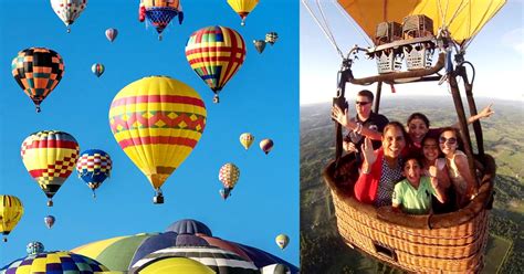 hot air ballooning trip gift